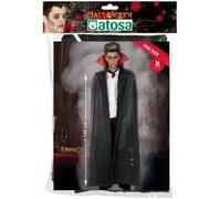 Cape Vampire Rouge Enfant - ATOSA - 140 cm - Intérieur - Adulte