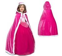 cape velours rose enfant - unimasa 205079 Rose G