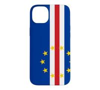 Cape Verde Flag Colors Gift for Cabo Verdeans Coque pour iPhone 14 Plus