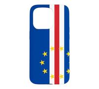 Cape Verde Flag Colors Gift for Cabo Verdeans Coque pour iPhone 15 Pro