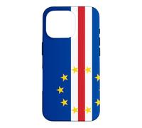 Cape Verde Flag Colors Gift for Cabo Verdeans Coque pour iPhone 16 Pro