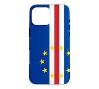 Cape Verde Flag Colors Gift for Cabo Verdeans Coque pour iPhone 16 Pro Max