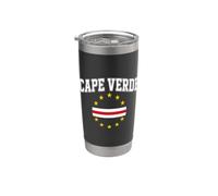 Cape Verde, Flag of Cape Verde, Classic Verdean Gobelet isotherme en acier inoxydable double paroi