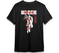 capeclain Bad Omens Band Track List Shirt Black Unisex 100% Cotton Short-Sleeve T-Shirts Black XXXL