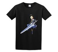 capeclain Blazblue Central Fiction ES Unisex 100% Cotton Short-Sleeve T-Shirts Black XXXL