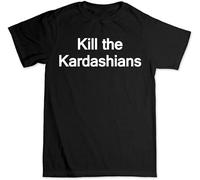 capeclain Kill The Kardashians Funny Kim T Shirt S Black Unisex 100% Cotton Short-Sleeve T-Shirts Black M