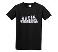 capeclain Maroon 5 Unisex 100% Cotton Short-Sleeve T-Shirts Black XXL