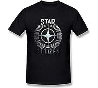 capeclain Men's Star Citizen Raises Million Dollars Logo T Shirt L