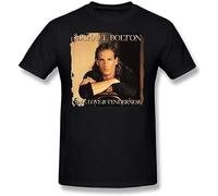 capeclain Michael Bolton Time Love & Tenderness Unisex 100% Cotton Short-Sleeve T-Shirts Black XXXL