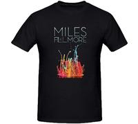 capeclain Miles Davis The Bootleg Series Custom Unisex 100% Cotton Short-Sleeve T-Shirts Black M