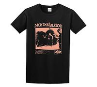capeclain Moose Blood This Feeling Unisex 100% Cotton Short-Sleeve T-Shirts Black XL
