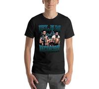 capeclain New Islam Makhachev Bootleg Summer Top Anime Unisex 100% Cotton Short-Sleeve T-Shirts Black XXXL