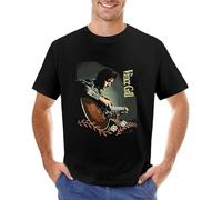 capeclain Retro Vintage Vince Gill Awesome for Music Fan Unisex 100% Cotton Short-Sleeve T-Shirts Black L