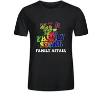 capeclain Sly Stone Family Affair Custom Unisex 100% Cotton Short-Sleeve T-Shirts Black M