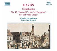 Haydn: Symphonies 45+94+101