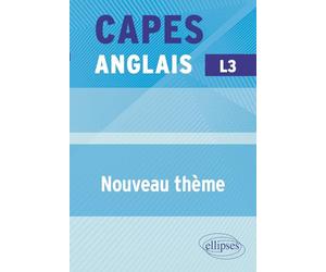 CAPES Anglais 2027 - Bac+3 - Nouveau thème