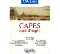Capes d'anglais - Mode d'emploi - Claire Bazin - Ellipses - broché - Guide