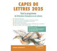 CAPES de Lettres: Tout le programme de littérature française en un volume