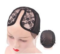 Capes de perruque pour femmes, net de capuche de perruque en dentelle transparente en T, capuchon de poignée de perruque respirant non glissant avec bande élastique pour garder les perruques en place
