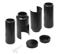 Capes de Tube à Fourche vers la Fourche Avant Universal Fit Couvercle d'amortisseur Sleeve de Protection Compatible avec 2006 2017 FXD Street Fat Bob Low Rider