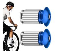Capes d'extrémité du guidon, capuchons d'extrémité de poignée à main cyclistes,1 paire Route et Capuchis de guidon à vélo de montagne - Expansion de la couverture de poignée de la main de pour les ama