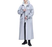 Capes pluie imperméables hommes femmes Poncho Anti Cape Longue Réutilisable Multifonctions 3 en 1 Ripstop Respirant Multi-Usage Imperméable Poncho/Tapis de Camping/Ombre Camping