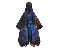 Capes pluie imperméables hommes femmes Poncho Imperméable Cape de Longue Réutilisable Multifonctions 3 en 1 Ripstop Respirant et tanche pour Camping Randonnée Vélo Pêche Voyage