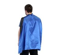 Capes réversibles de super-héros pour adulte, noir/bleu, taille unique