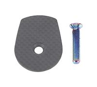 Capeur de casque de cycle de cycle du vélo de carbone léger Couvercle de casque de cyclisme durable avec vis Ti pour canyon H31 H11 H36 Matière de fibre de carbone