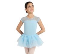 Capezio 11394c Robe Tutu avec Trou de Serrure pour Femme L Bleu