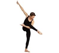 Capezio 126 Classic Unitard Débardeur en coton et lycra pour homme Noir Taille L