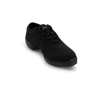 Capezio Femme Canvas Dansneaker Baskets de Danse, Noir, 40 EU