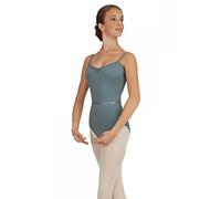 Capezio Ca1Ev 126 Justaucorps Caraco Avant Rose Collection Class Gris Taille M