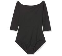Capezio Justaucorps à Manches 3/4 Team Basic Bases de l'équipe 126, Noir, XL