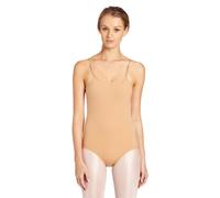 Capezio Camisole Leotard with Adjustable Straps Collant, Light Suntan, M Femme