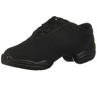 Capezio Canvas Dance Sneaker,Black,6.5 M US