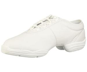 Capezio Canvas Dance Sneaker,White,8 M US