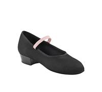 Capezio Chaussures Academy avec Talon de 2,5 cm Personnage Femme, Noir, 4 UK