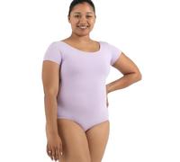 Capezio Classic Short Sleeve Leotard Justaucorps, Lavande, L Femme