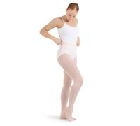 Capezio - Collants à pieds ultra brillants pour fille, ballet rose, XX-Large plus