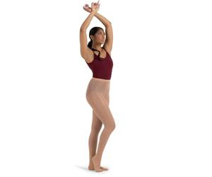 Capezio - Collants à pieds ultra brillants pour fille, XX-Large plus