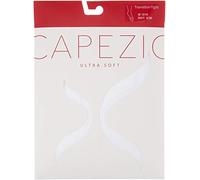 Capezio Collants de transition ultra doux 1916 pour femme, Blanc (Blanc), S-M