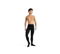 Capezio Collants en tricot avec pied pour homme Noir Taille L