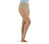 Capezio Femme Hold & Stretch Footed Tights, Beige, L EU