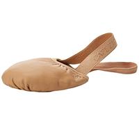 Capezio Femme Spirouette en Cuir II Chaussure de Danse, Couleur Chair, Large