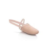Capezio Femme Spirouette en Cuir II Chaussure de Danse, Couleur Chair, Large