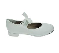 Capezio Fille Shuffle Tap Shoe, Blanc, 10.5 UK Child