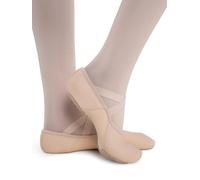 Capezio Hanami Cuir Ballerines - Enfant, Rose clair