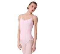 Capezio Justaucorps caraco avec découpes princesse, pour femme, rose, taille S