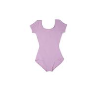 Capezio Justaucorps classique à manches courtes pour femme, lavande, M